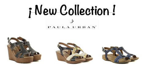Nueva colección y sandalias Paula Urban Obi