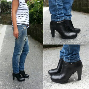 botines nero giardini