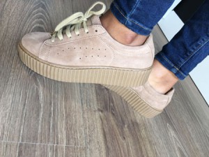 zapatillas creepers marron