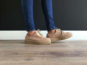 zapatillas creepers marrones